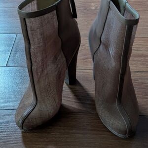 Rachel Zoe Brown Heeled Boots